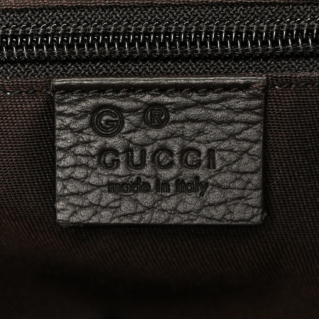 Monogram Flap Messenger Bag Beige Dark Brown