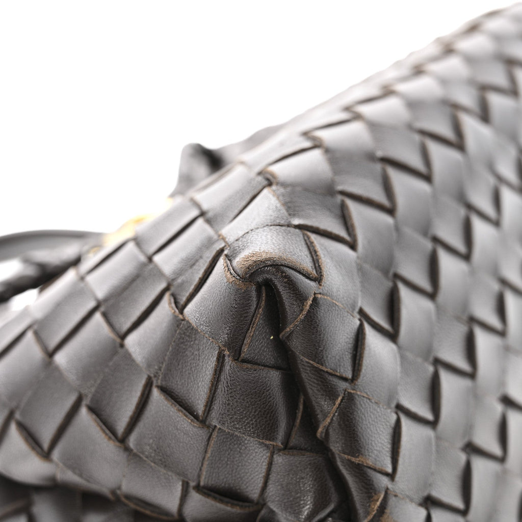 Nappa Intrecciato Small Andiamo Shoulder Bag Fondant