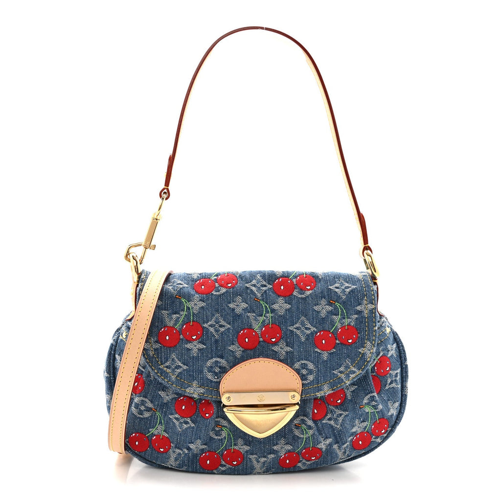 LV X TM Monogram Denim Cerises Sunset