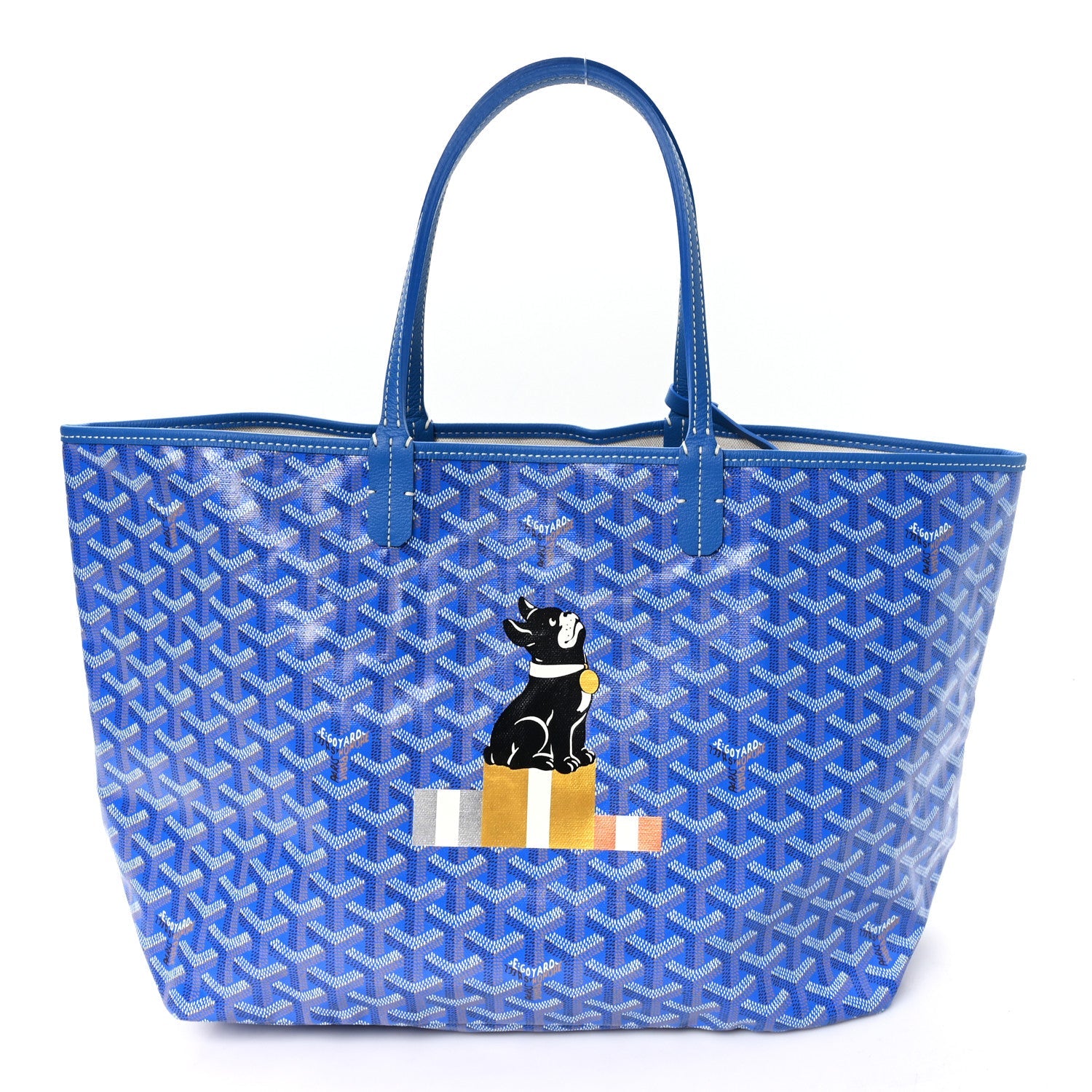 Goyardine Hulot Junior Saint Louis PM Sky Blue