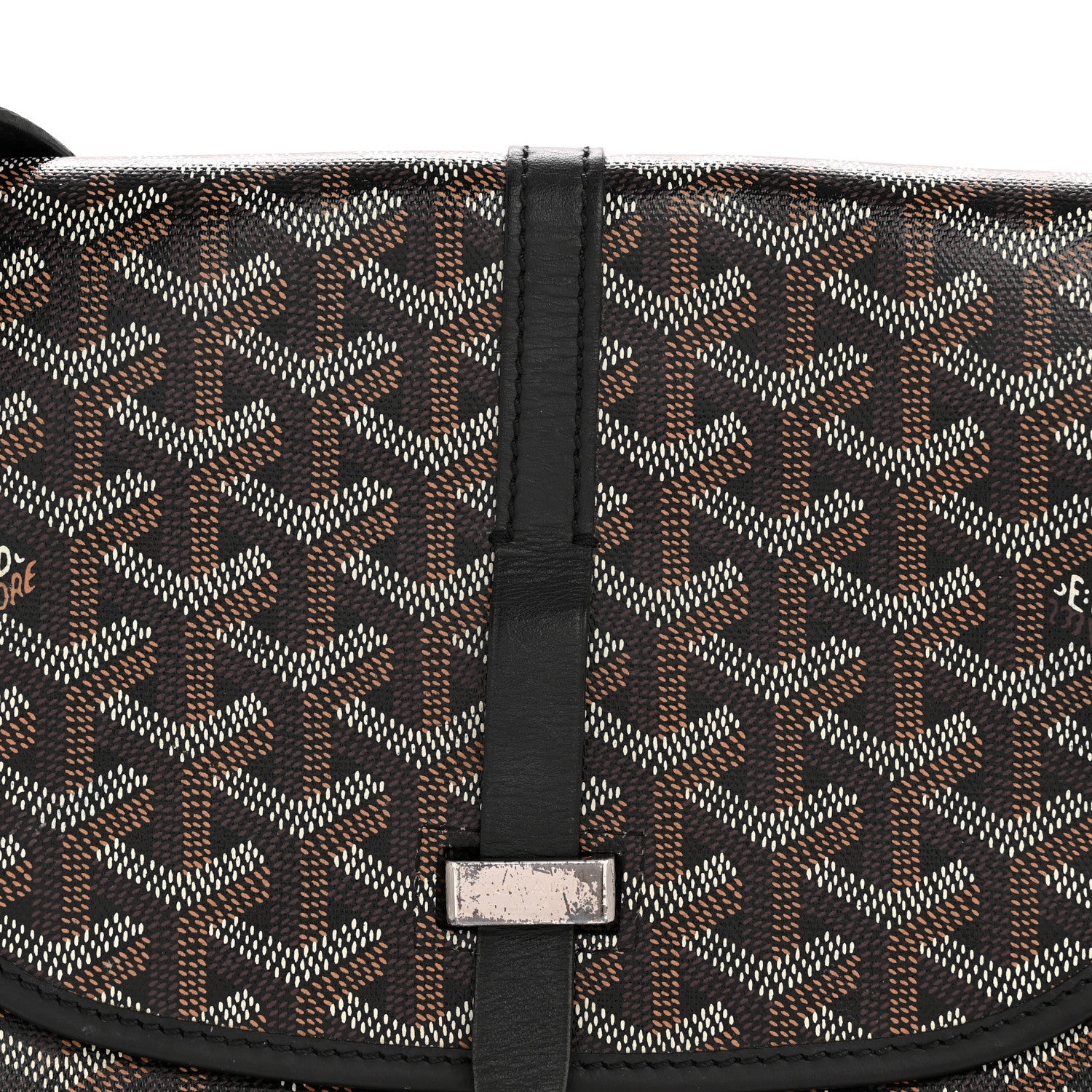 Goyardine Belvedere II PM Messenger Bag Black