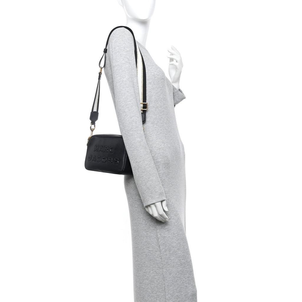 Calfskin The Flash Crossbody Black