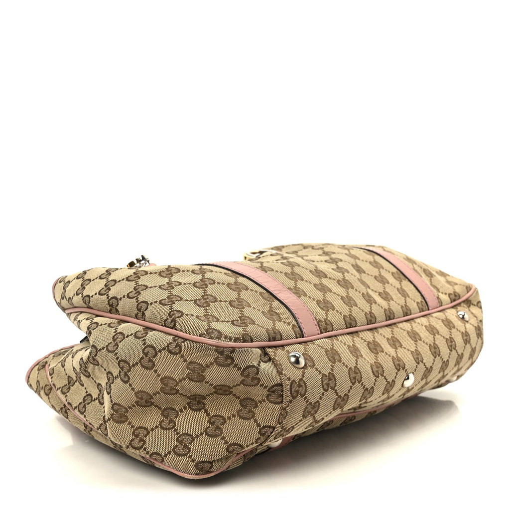 Monogram Medium Twins Tote Pink