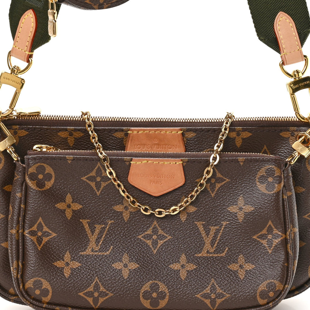 Monogram Multi Pochette Accessories Kaki