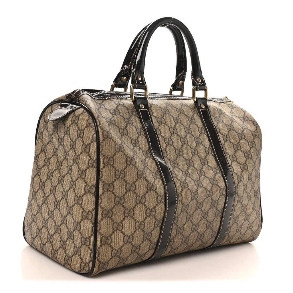 GG Plus Monogram Medium Joy Boston Dark Brown
