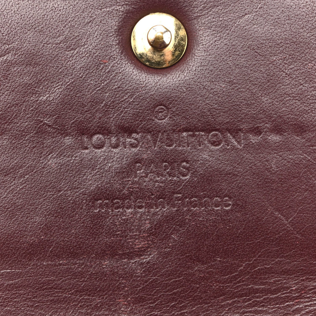 Vernis Sarah Wallet Amarante