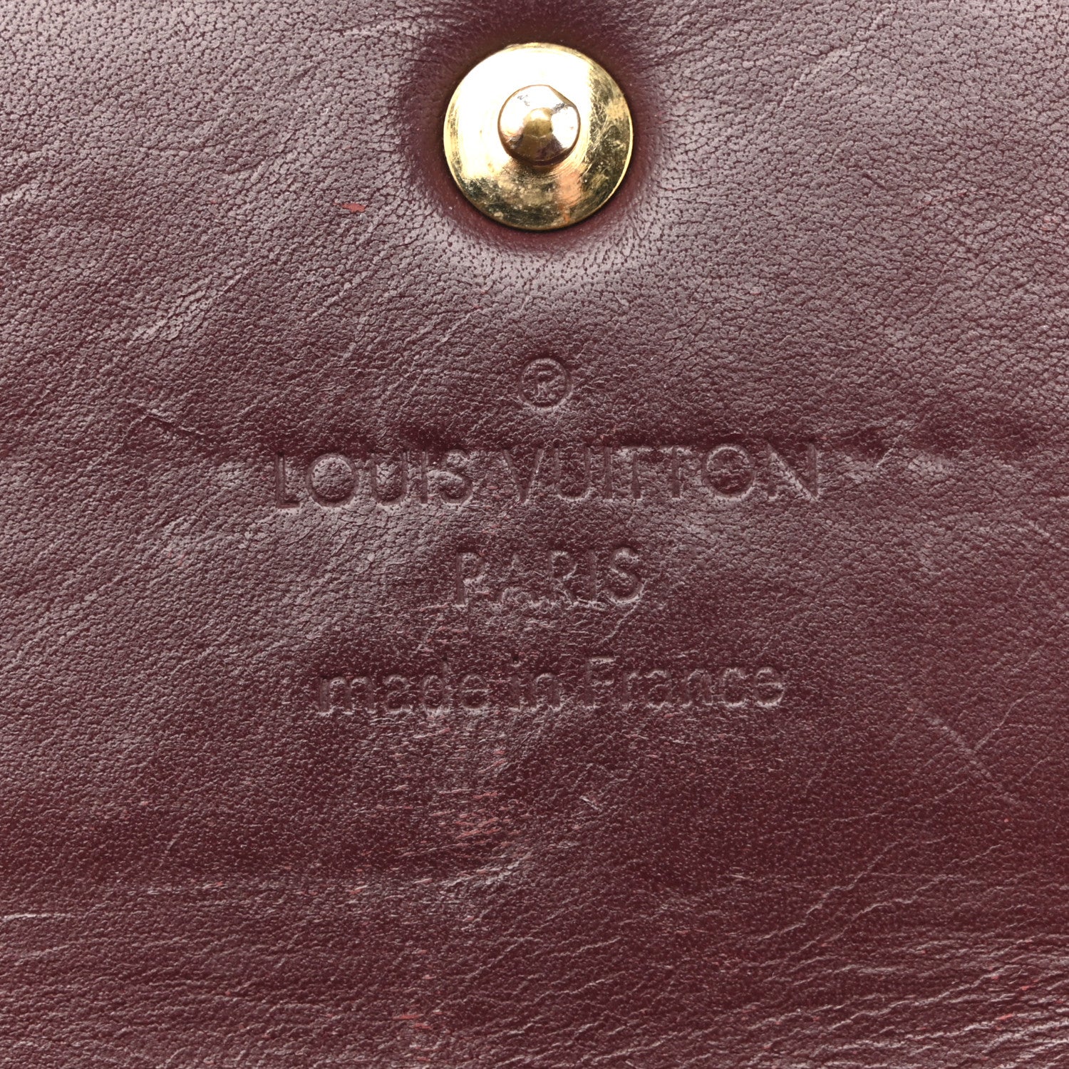 Vernis Sarah Wallet Amarante