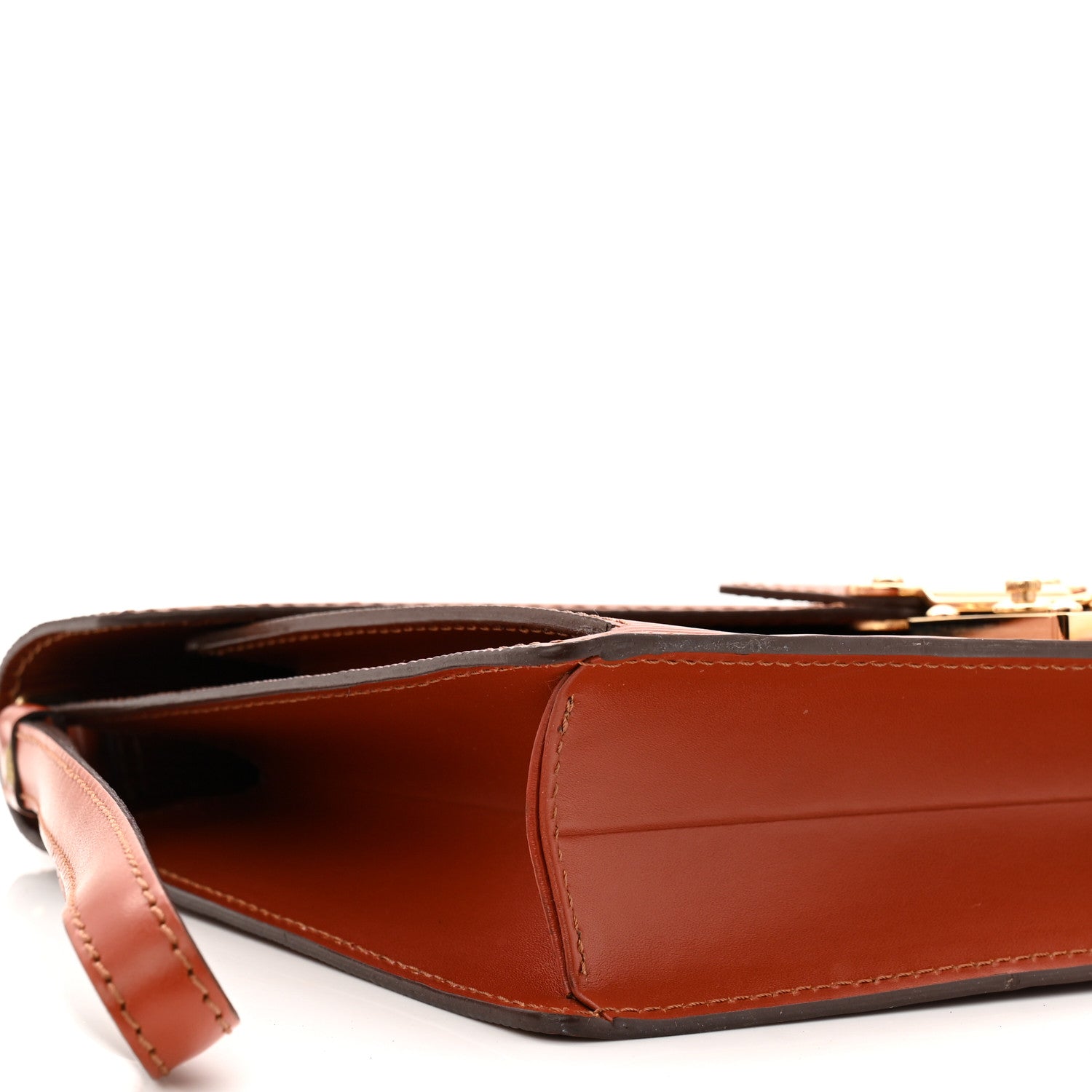 Epi Pochette Sellier Dragonne Kenyan Fawn