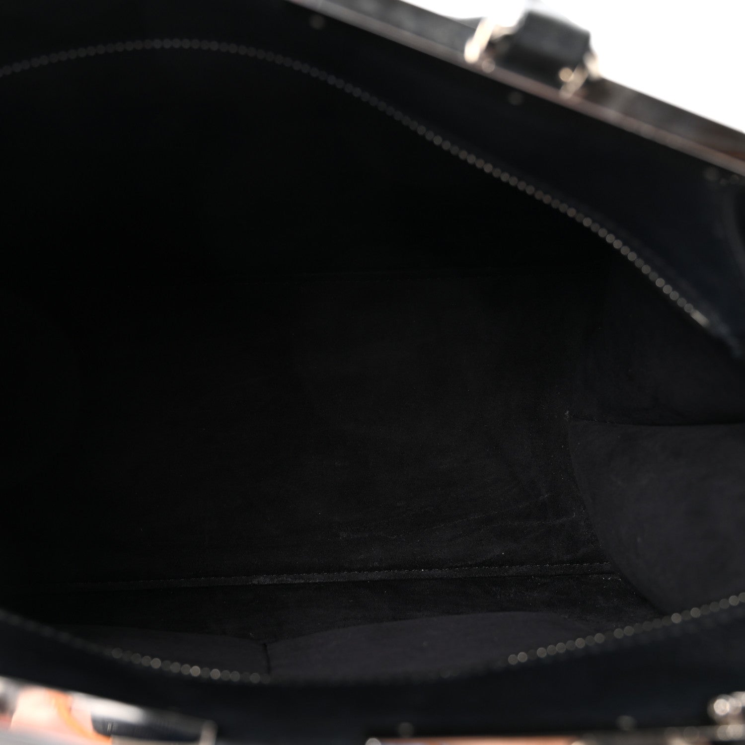 Vitello Dolce Shiny Nappa Petite 3Jours Tote Black