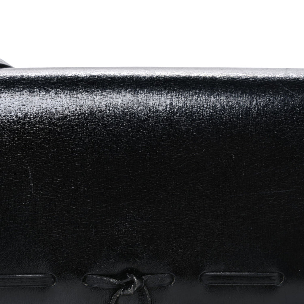 Box Tassel Shoulder Bag Black