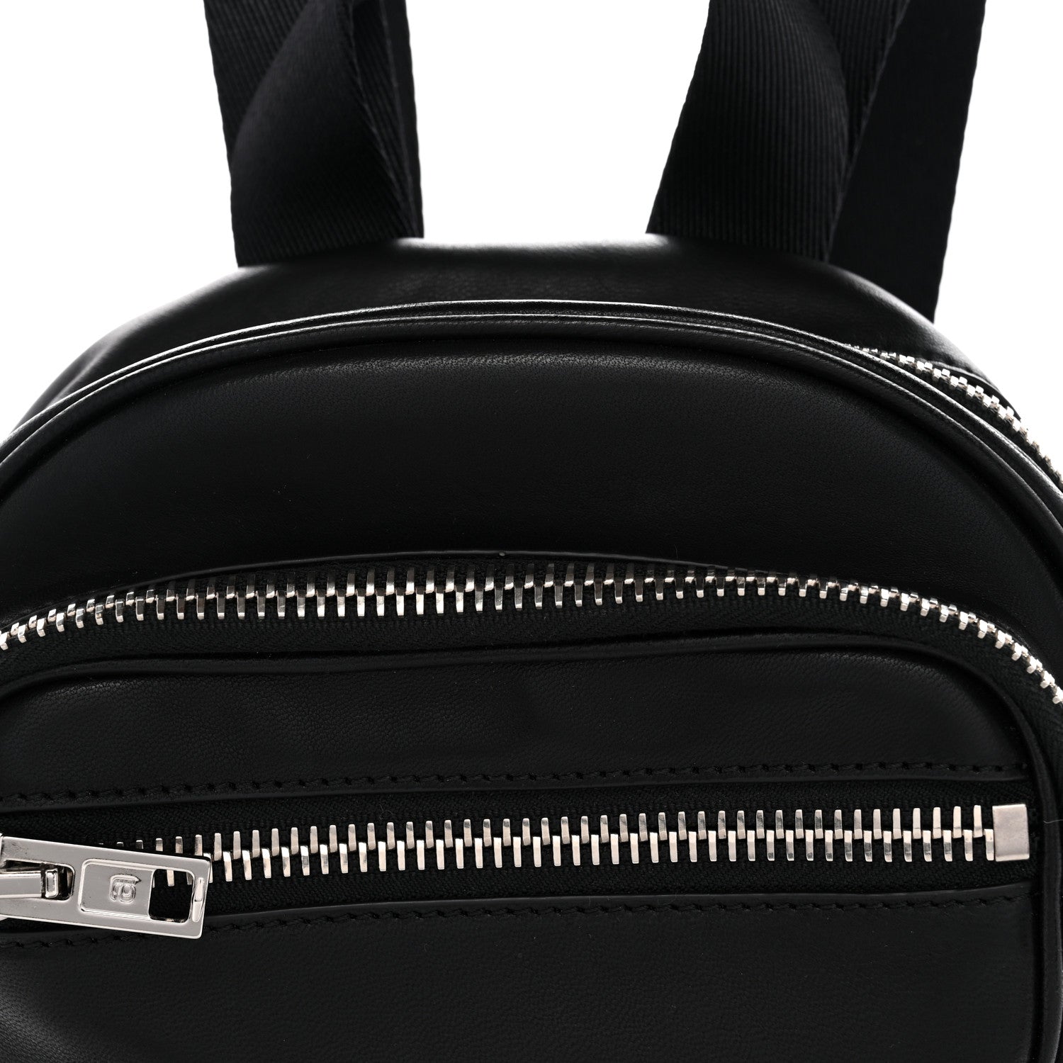 Lambskin Medium Attica Backpack Black