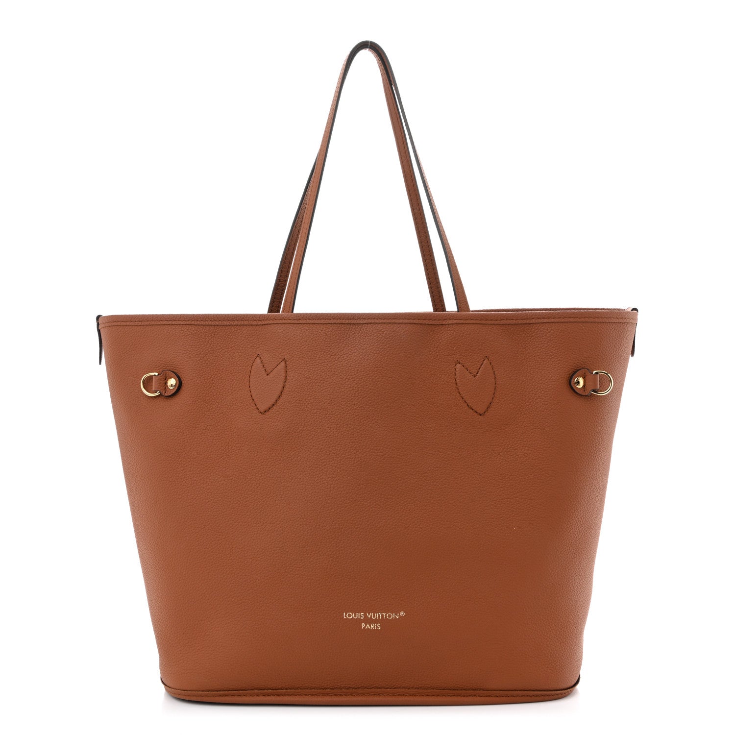 Monogram Calfskin Neo Neverfull Inside Out MM Tan
