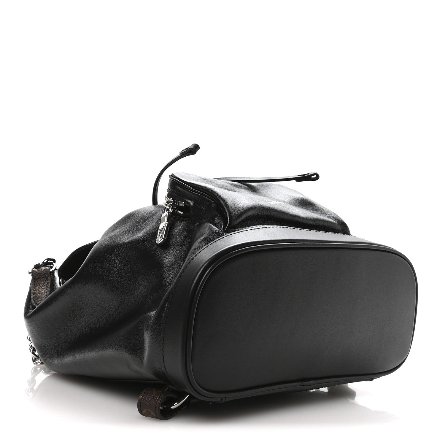 Lambskin Monogram Montsouris Vibe PM Black