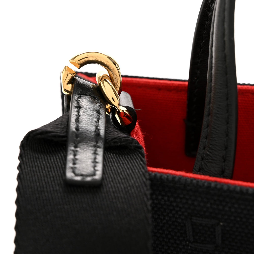 Canvas Mini G-Tote Black