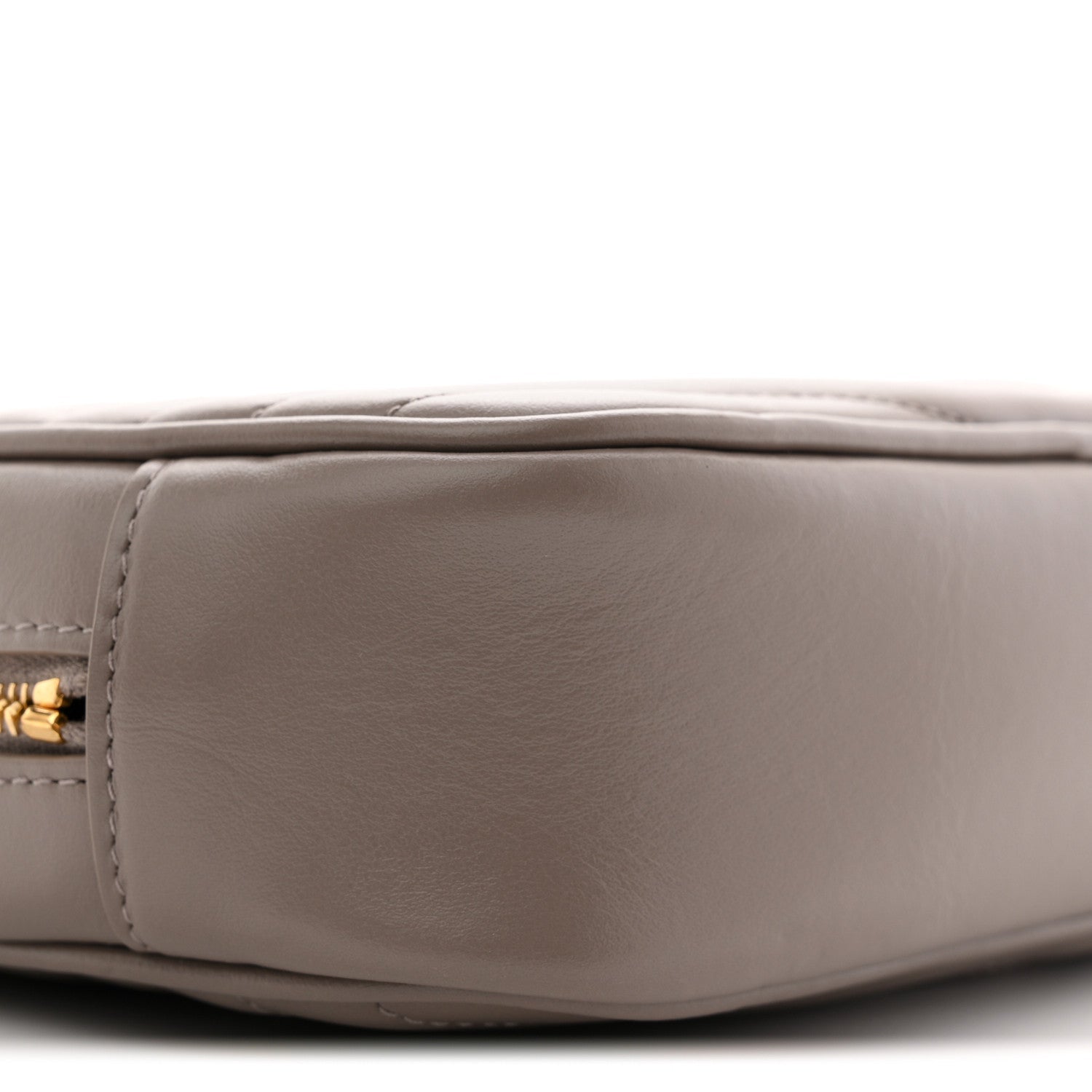 Calfskin Matelasse Monogram Mini Lou Camera Bag Taupe