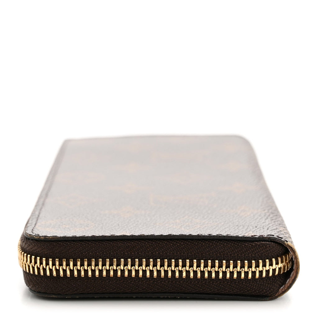 Monogram Clemence Wallet Rose Ballerine
