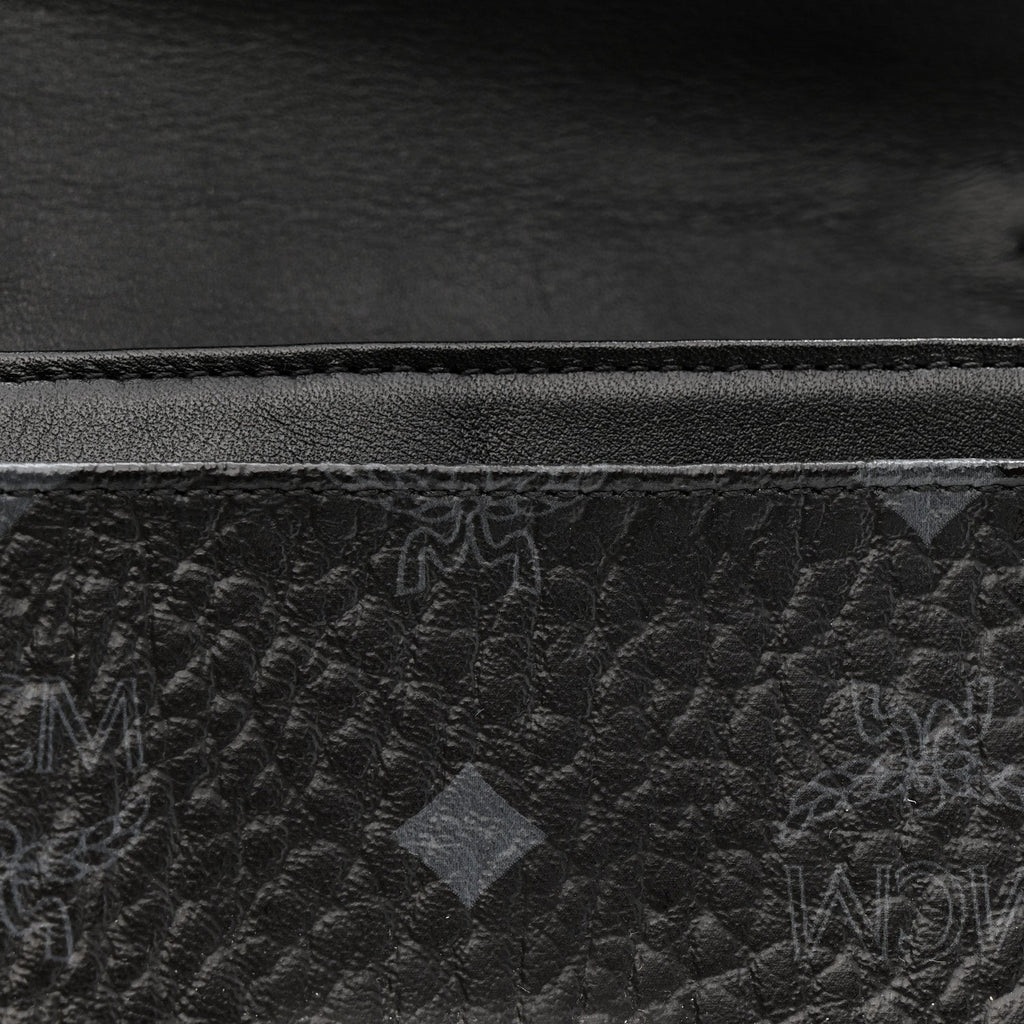 Visetos Large Patricia Wallet On Chain Black