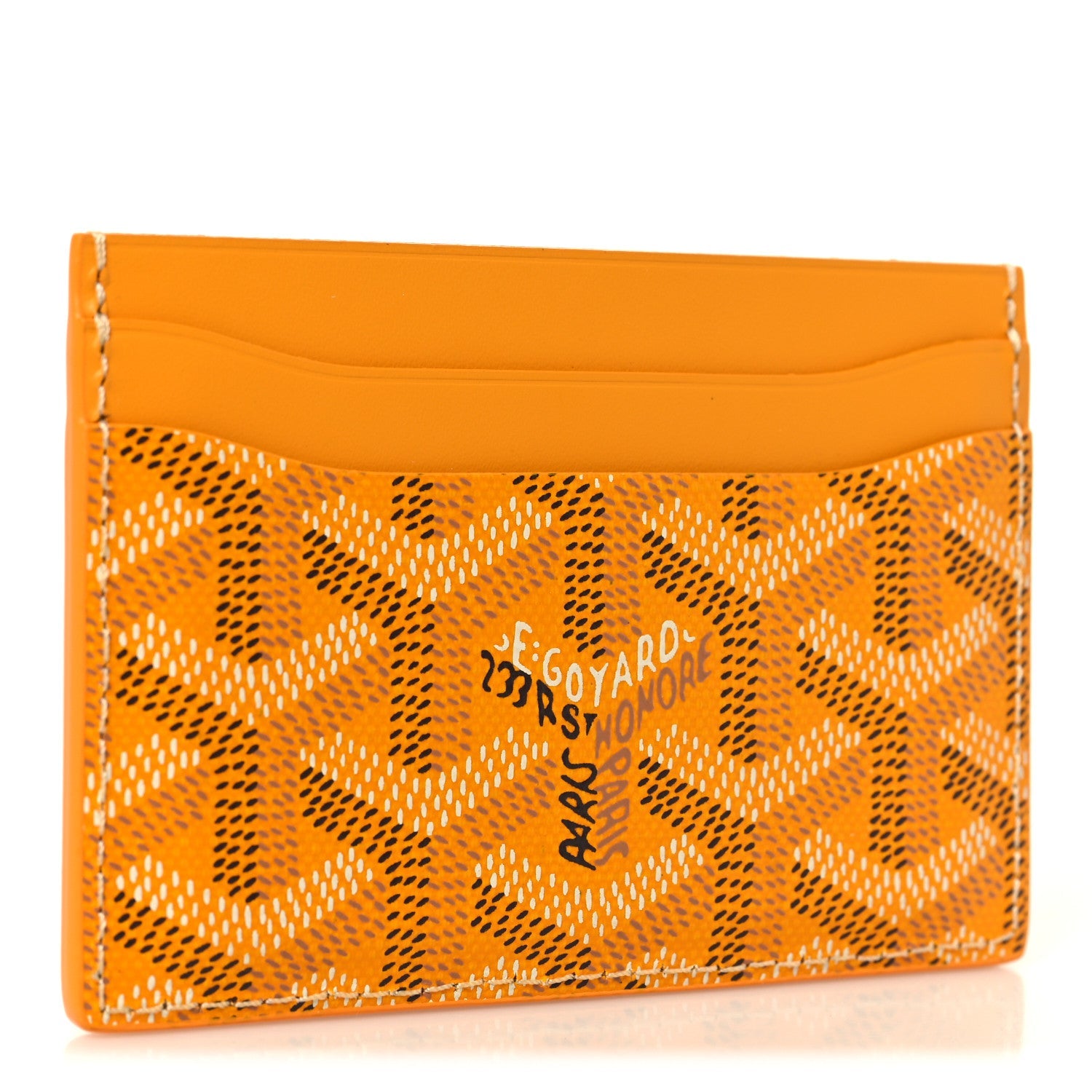 Goyardine Saint Sulpice  Holder Yellow