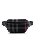 House Check Sonny Bum Bag Navy Grey
