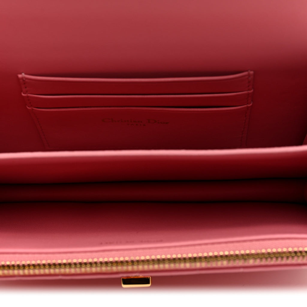 Lambskin Macrocannage Mini Miss Caro Bag Pink