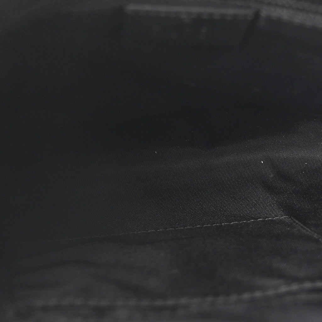 GG Supreme Monogram Web Messenger Bag Black