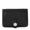 Togo Dogon Compact Wallet Black