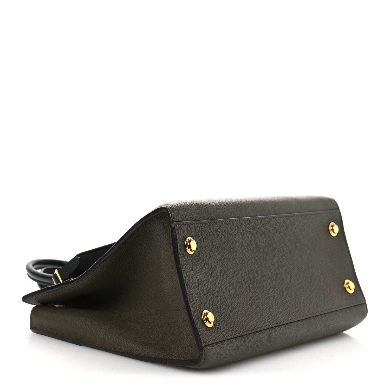 Calfskin City Steamer MM Kaki Black