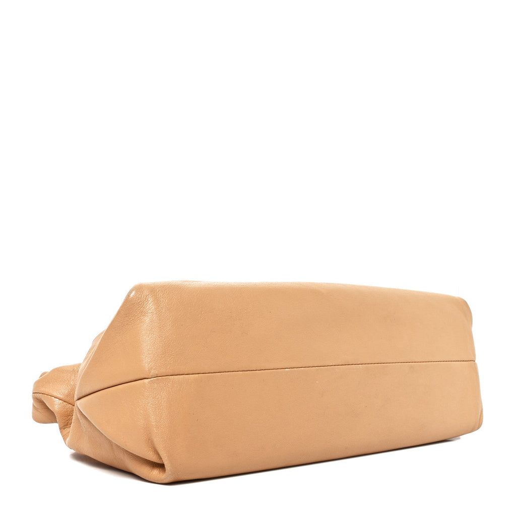 Calfskin Remi Hobo Tan