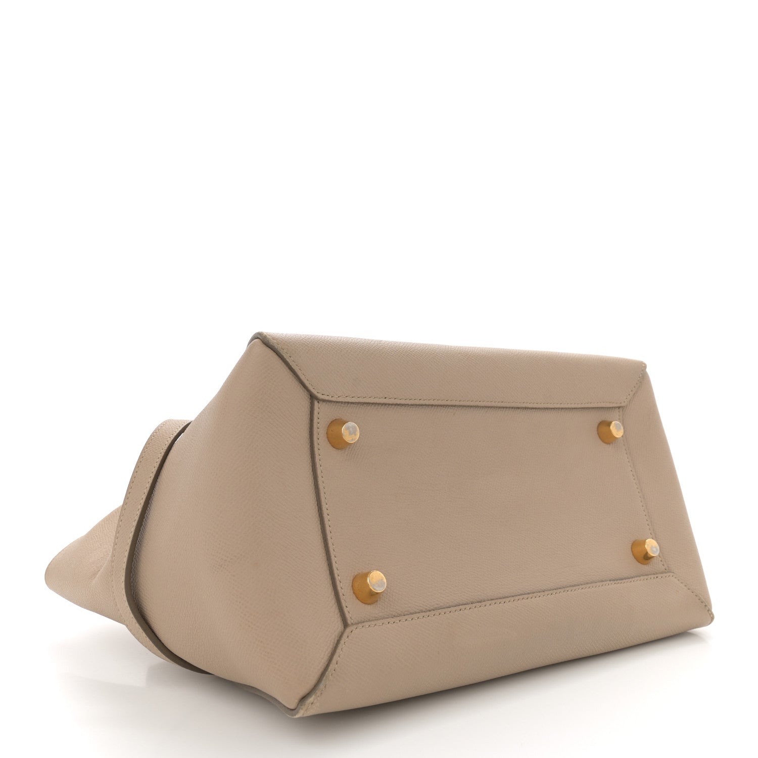 Grained Calfskin Mini Belt Bag Light Taupe