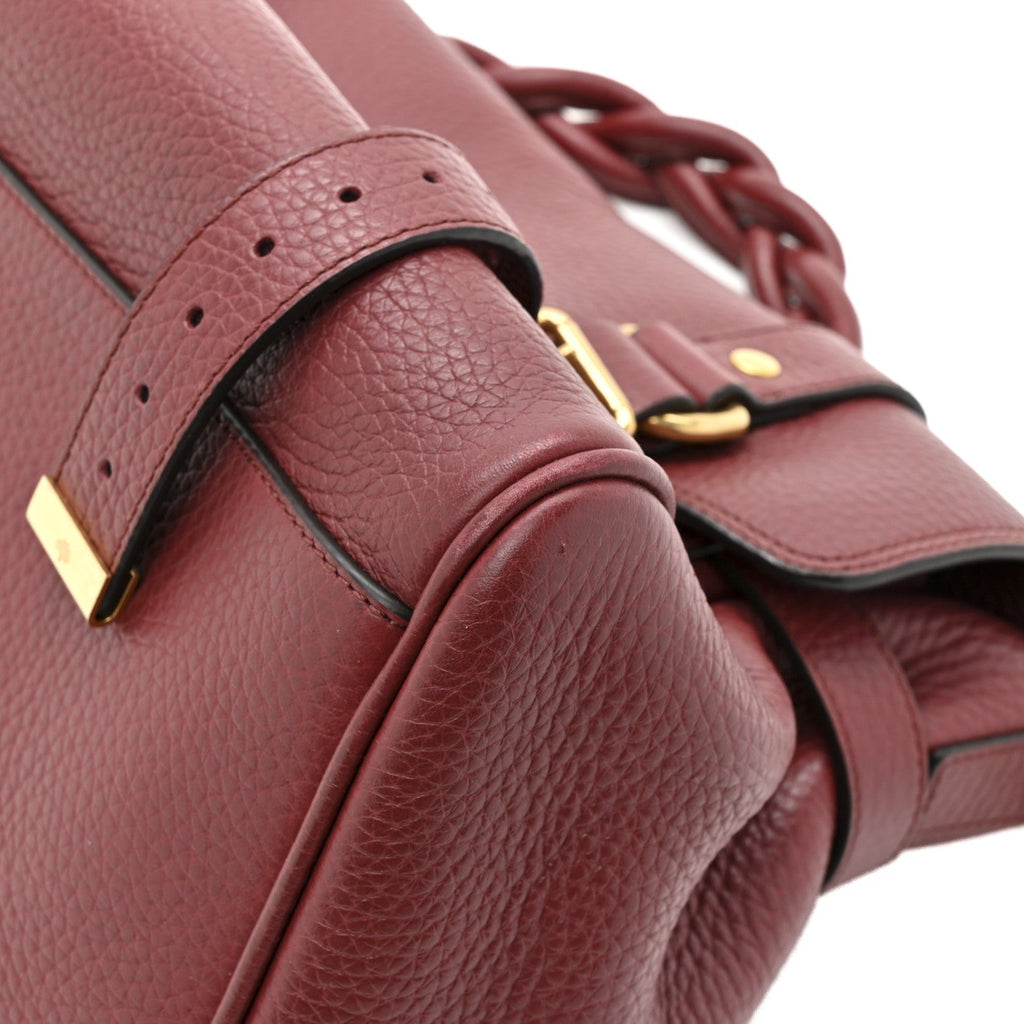Heavy Grain Medium Alexa Crimson