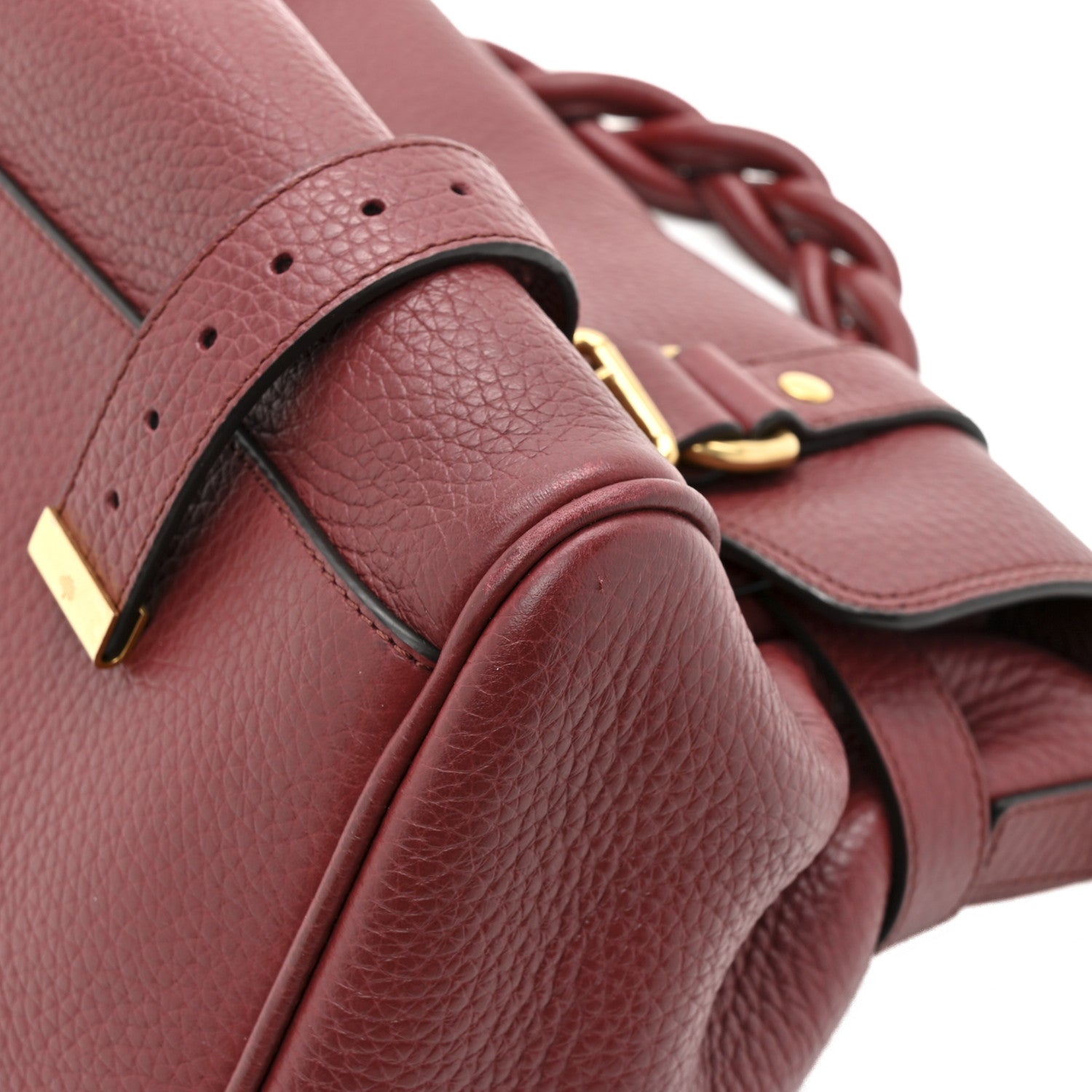 Heavy Grain Medium Alexa Crimson