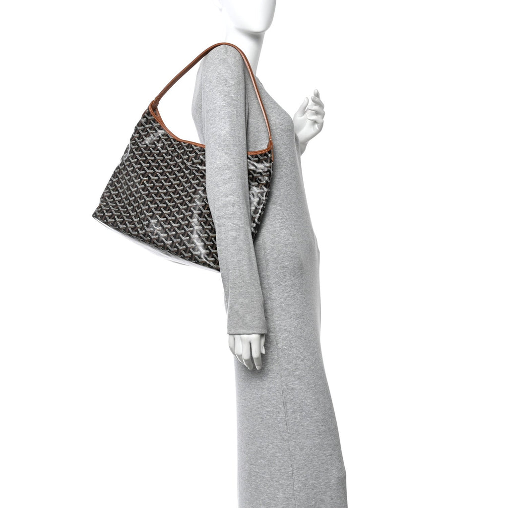 Goyardine Boheme Hobo Black Gold