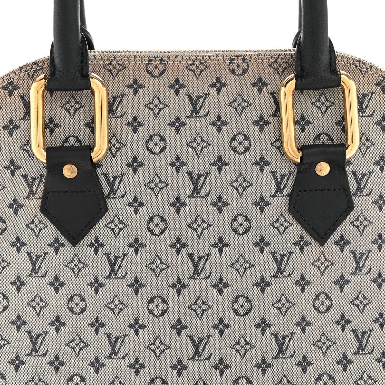 Mini Monogram Alma Haut Tote Blue