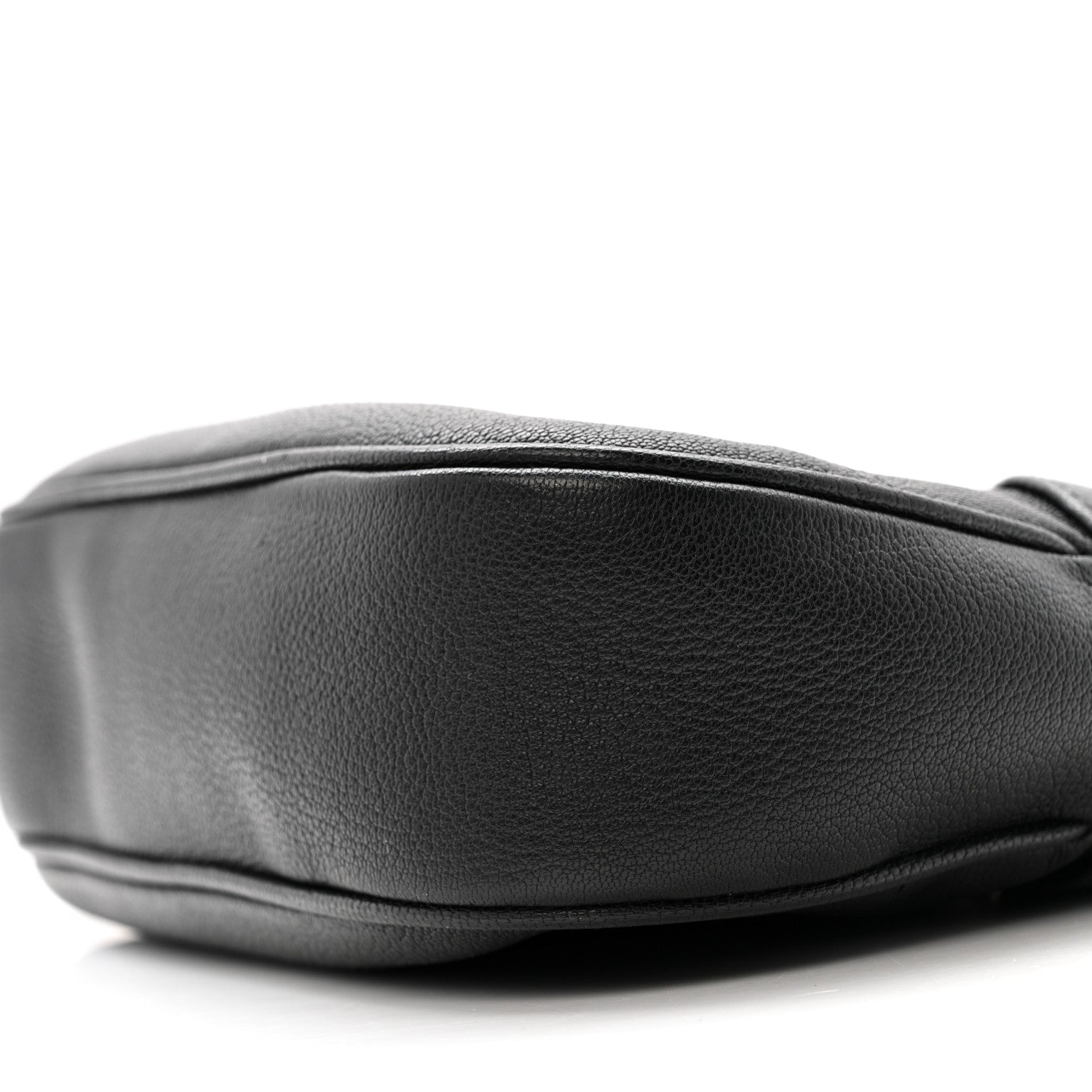 Goatskin Small Aphrodite Shoulder Bag Black