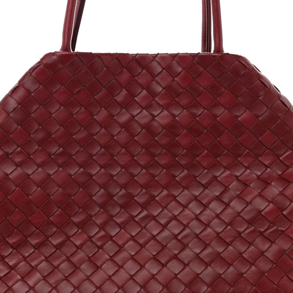 Nappa Intrecciato Tote Bag Barolo