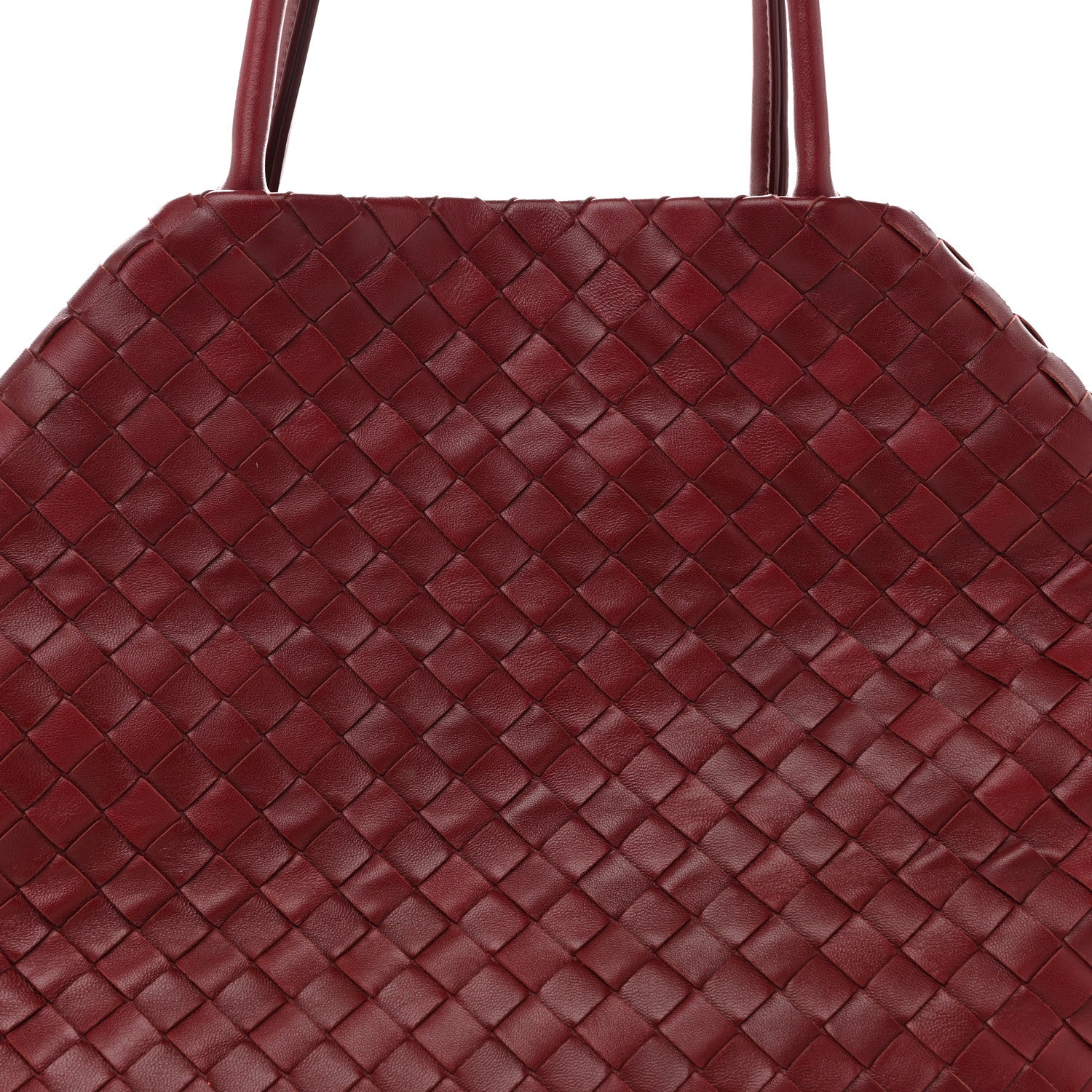 Nappa Intrecciato Tote Bag Barolo