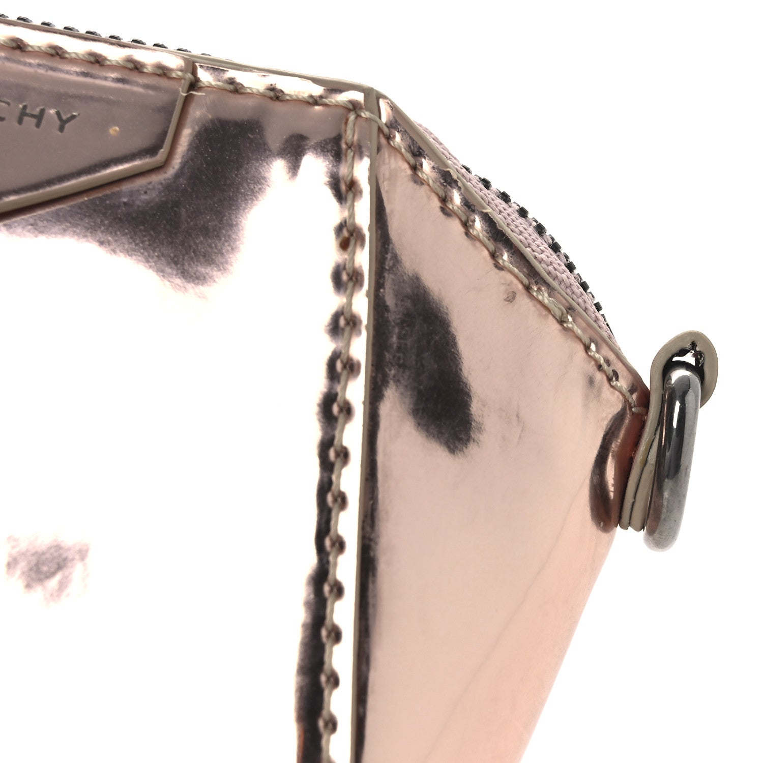 Metallic Baby Antigona Light Pink