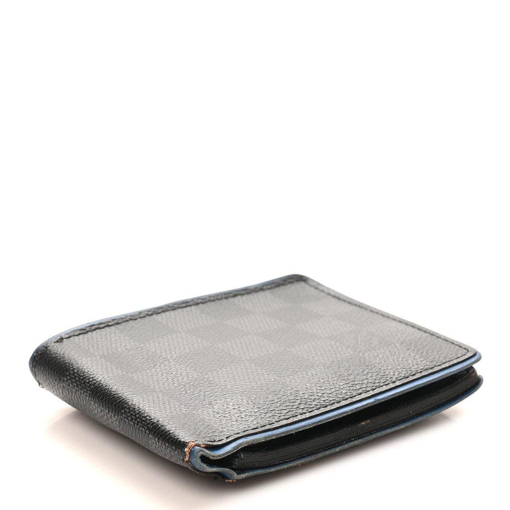 Damier Cobalt Multiple Wallet Neon
