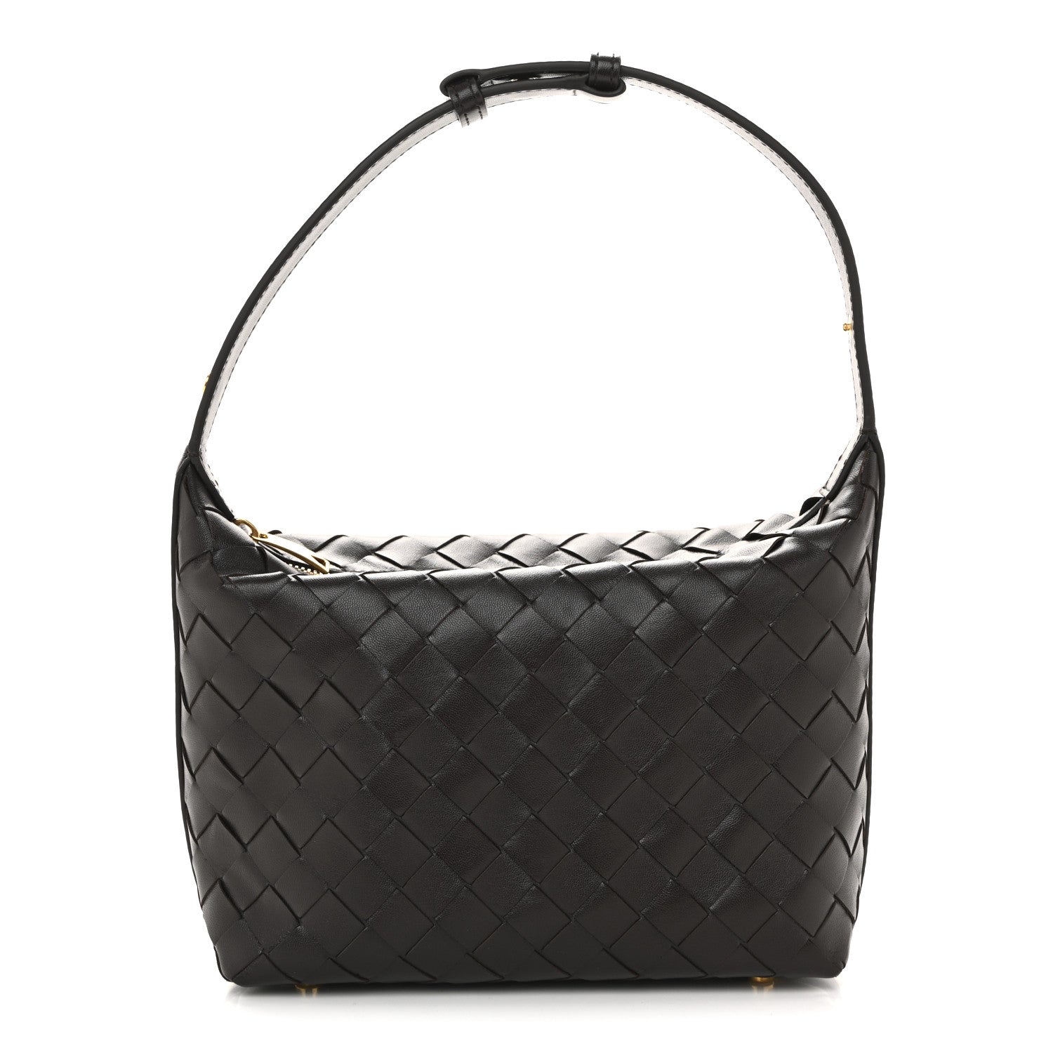 Calfskin Intrecciato Mini Wallace Fondant