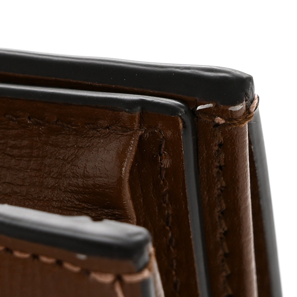 GG Supreme Monogram Textured Calfskin Web Jackie 1961  Case Beige Ebony Brown Sugar