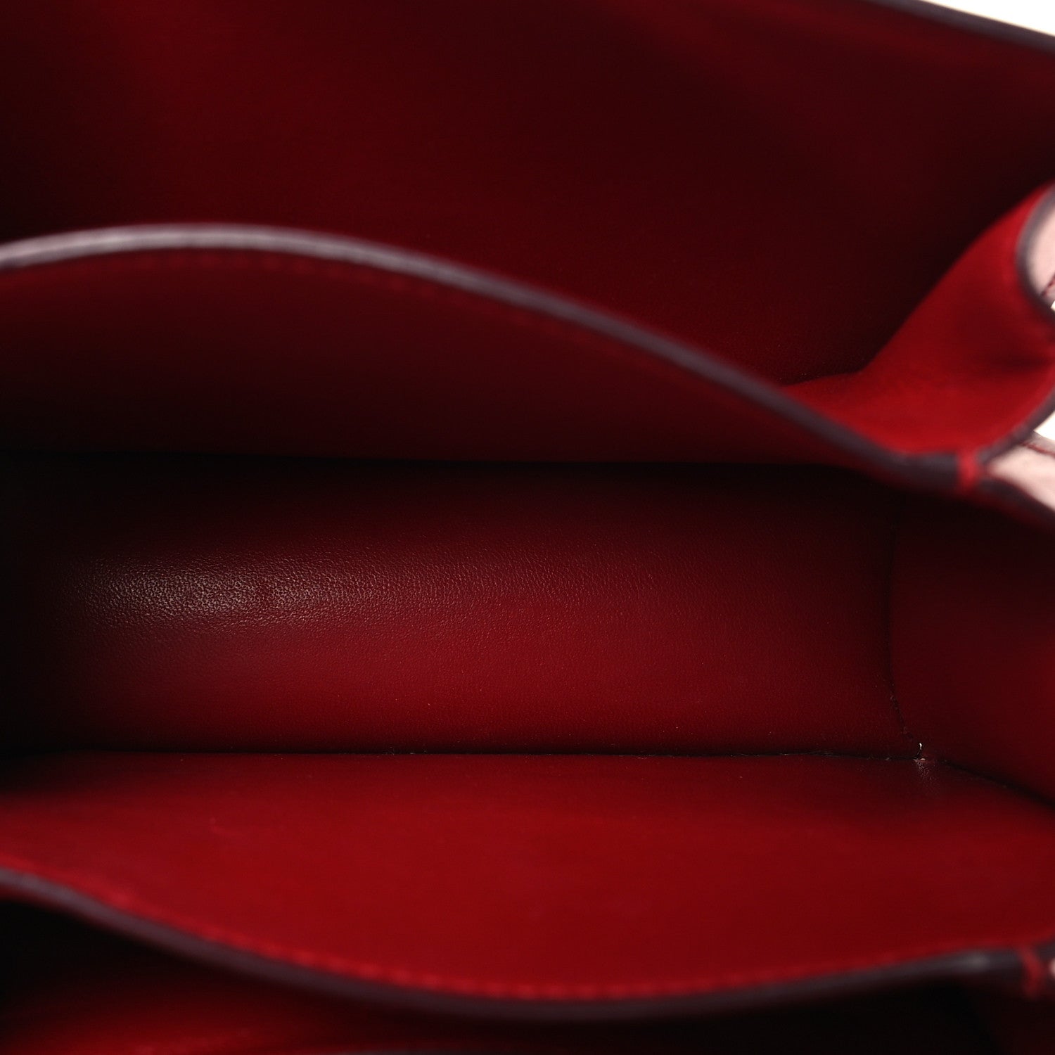 Box Calfskin Teen Classic Box Flap Bag Red