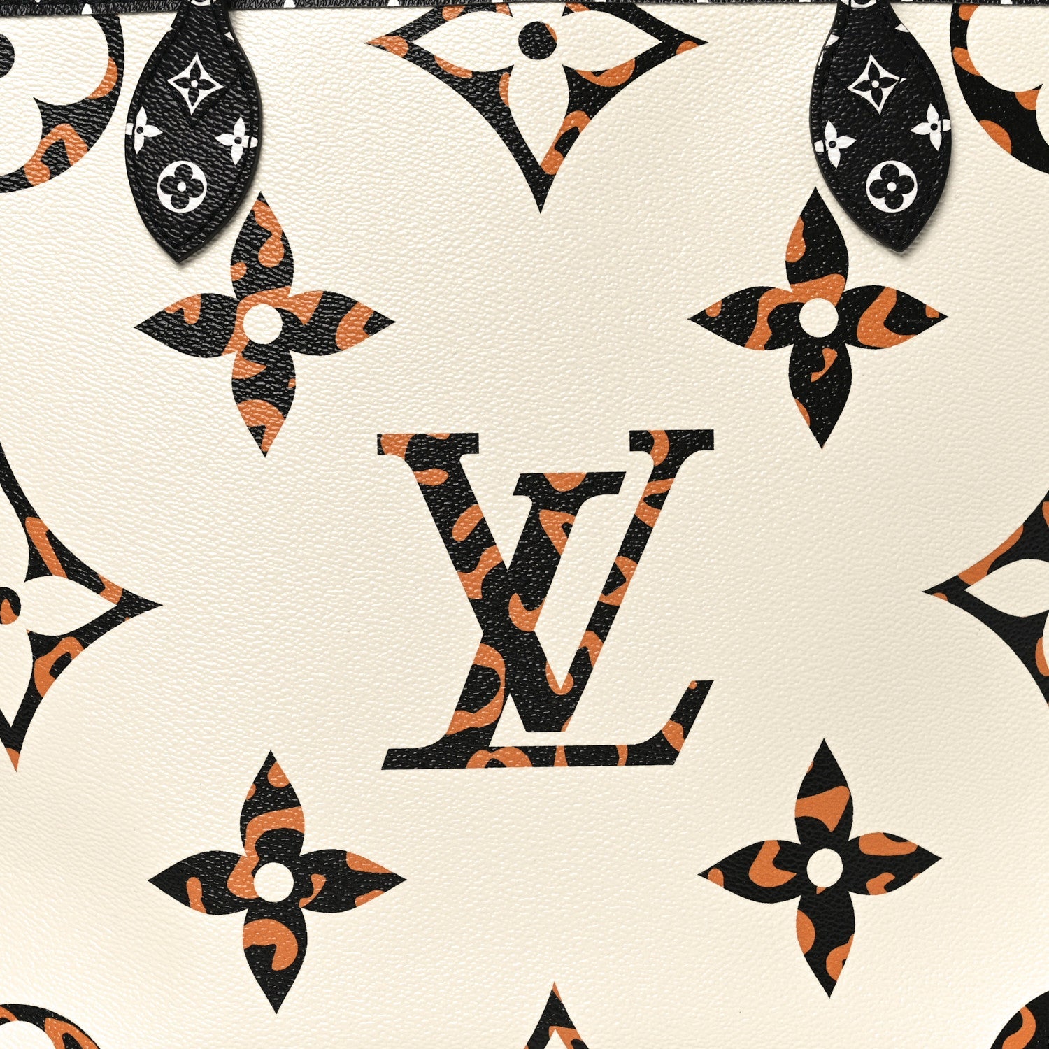 Monogram Giant Jungle Neverfull MM Ivory