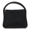 Ribbed Knit Small Ryan Bag Black