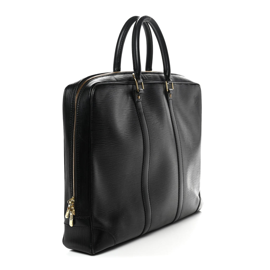 Epi Porte-Documents Voyage Briefcase Black