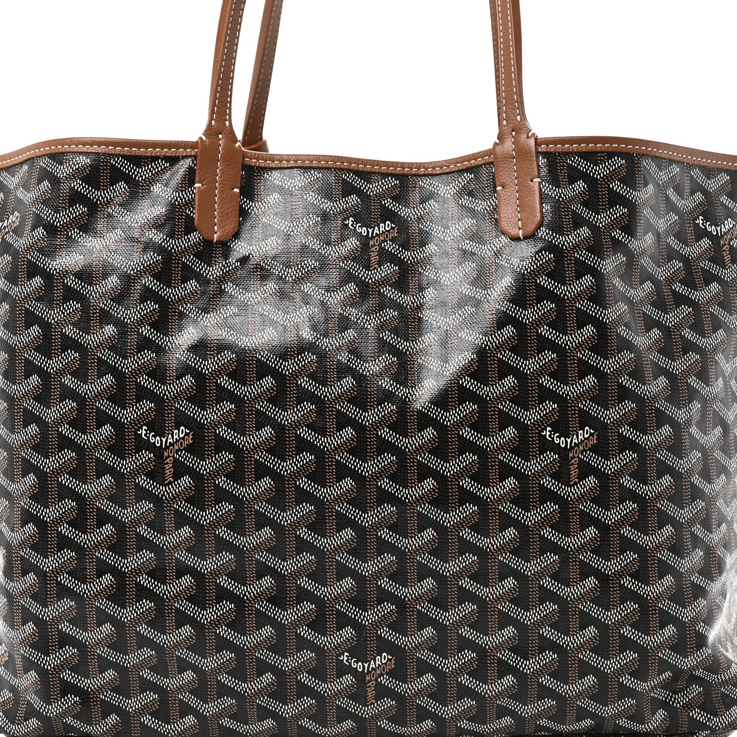 Goyardine Saint Louis PM Black Gold