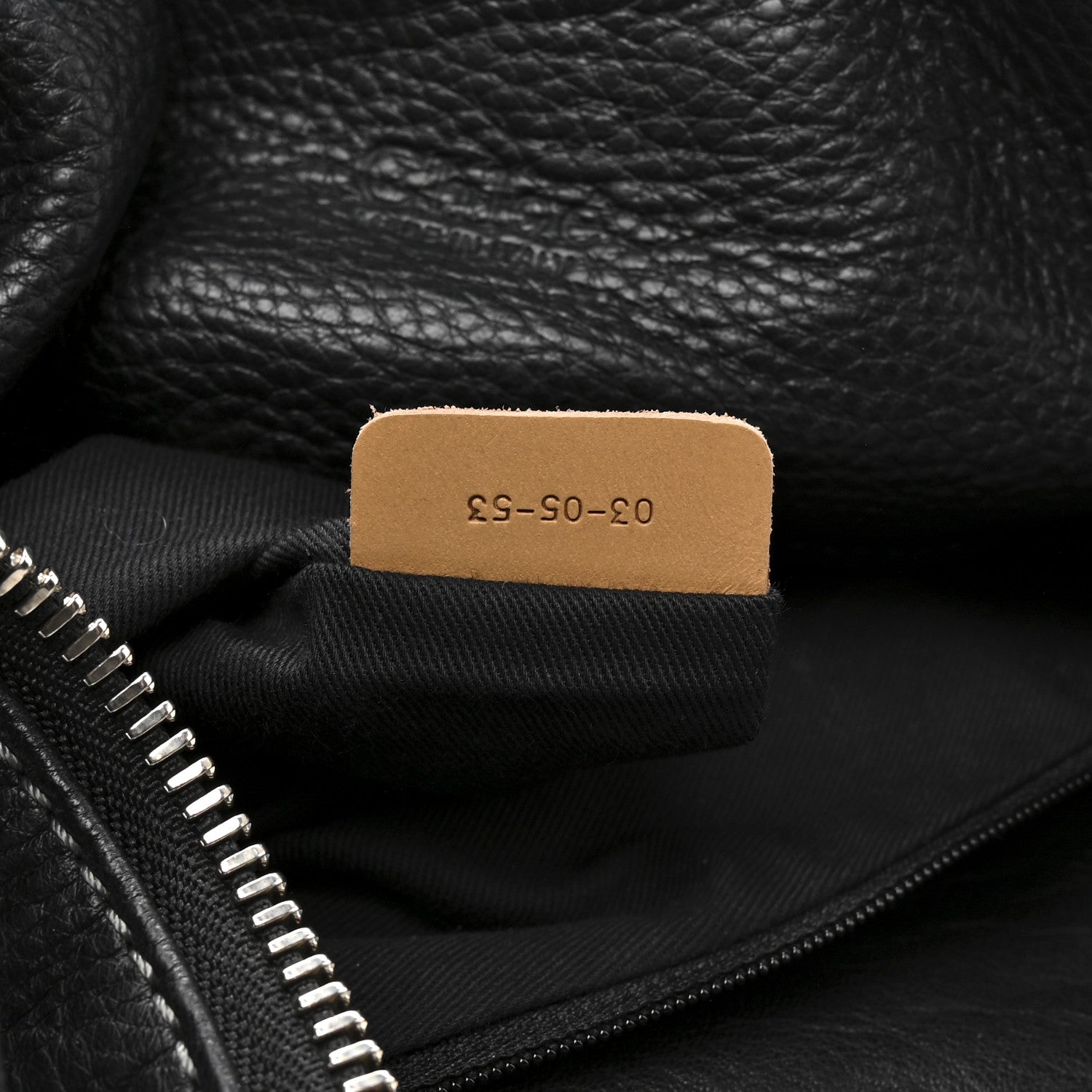 Calfskin Paddington Hobo Black