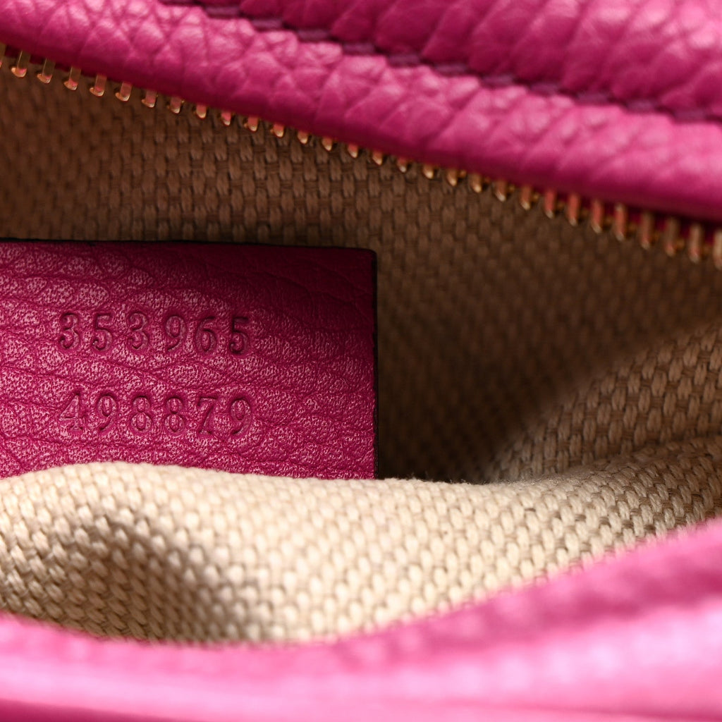 Cellarius Calfskin Mini Soho Chain Bag Bright Bouganville