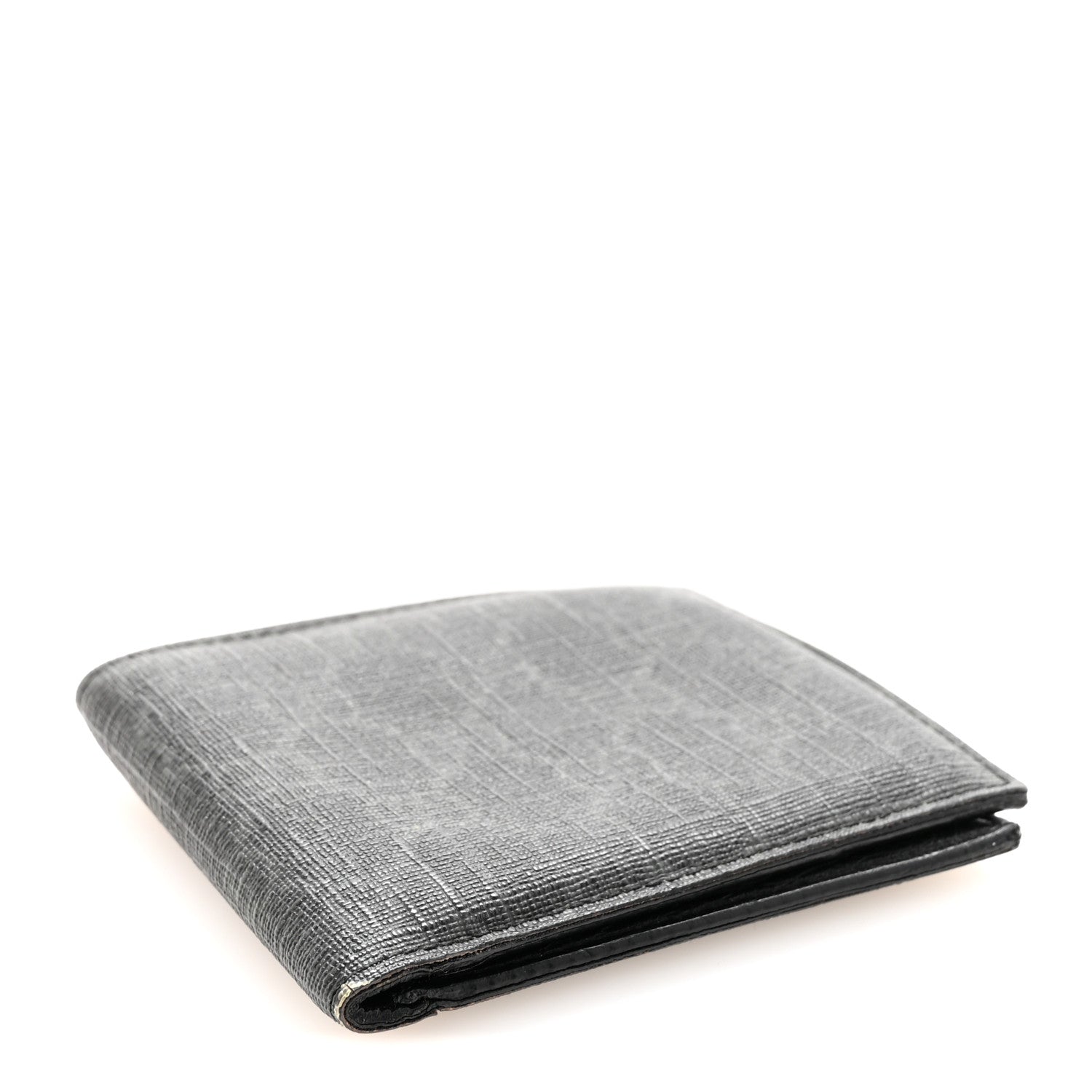 GG Supreme Monogram Bi-Fold Wallet Black