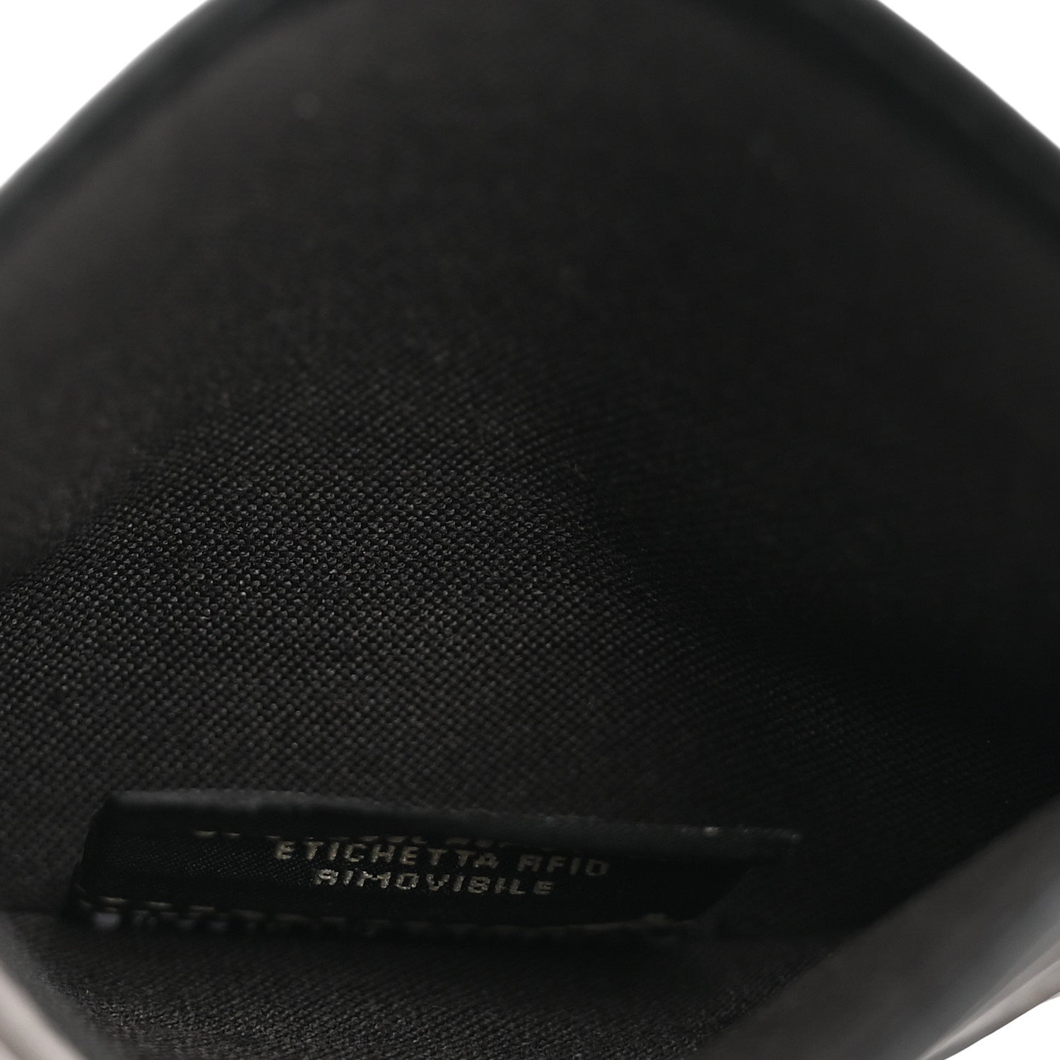 X SARAH COLEMAN Vitello Grace Light Micro FF Vertigo Embossed  Holder Maya Black