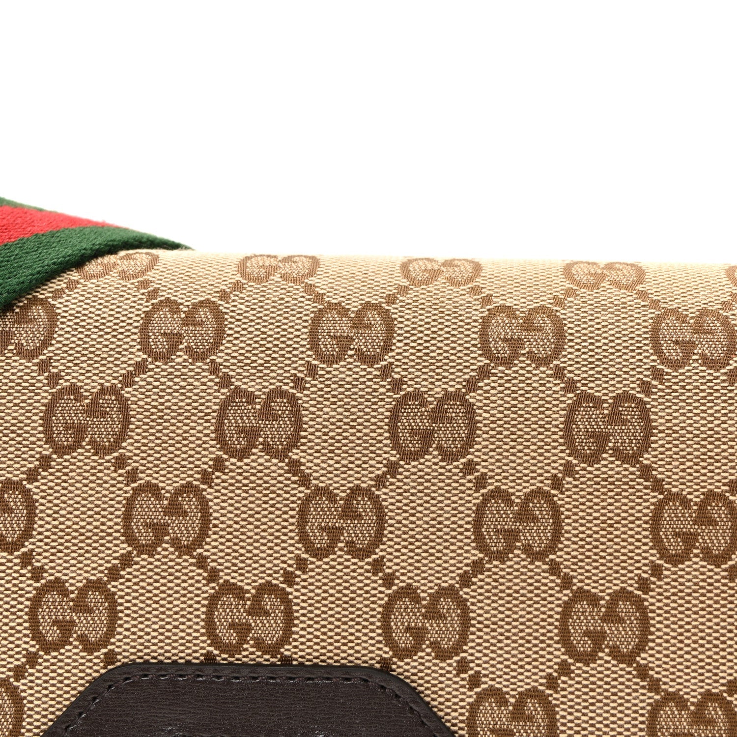 GG Monogram Medium Luce Shoulder Bag Beige Ebony